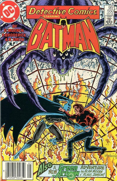 Cover for Detective Comics (DC, 1937 series) #550 [Canadian]