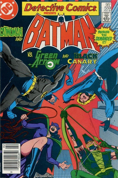 Cover for Detective Comics (DC, 1937 series) #559 [Canadian]