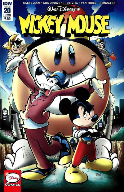 Cover for Mickey Mouse (IDW, 2015 series) #20 / 329