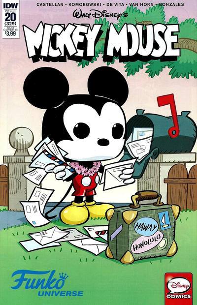 Cover for Mickey Mouse (IDW, 2015 series) #20 / 329 [Subscription Cover Funko Universe Variant B]