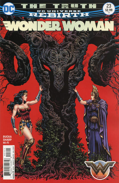 Cover for Wonder Woman (DC, 2016 series) #23 [Liam Sharp Cover]