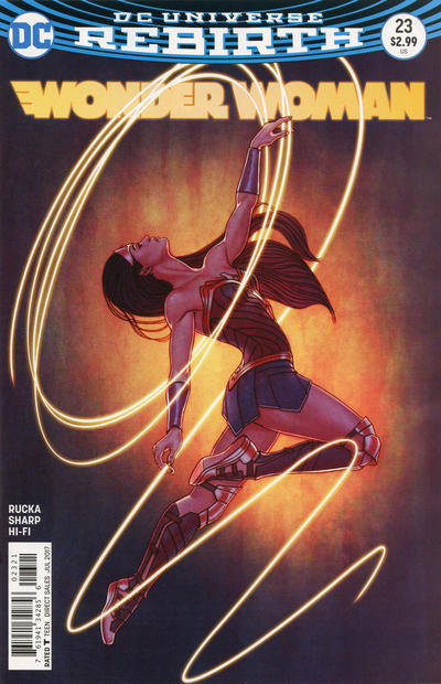 Cover for Wonder Woman (DC, 2016 series) #23 [Jenny Frison Variant Cover]