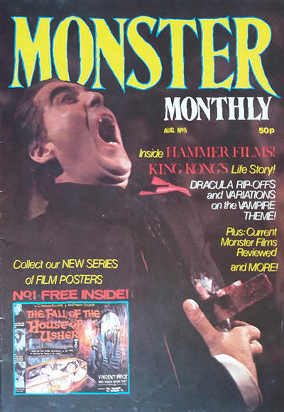 Cover for Monster Monthly (Marvel UK, 1982 series) #5