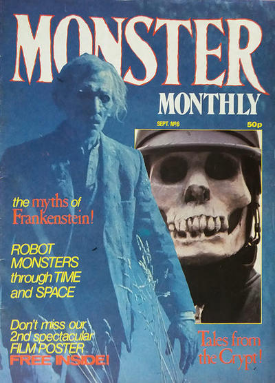 Cover for Monster Monthly (Marvel UK, 1982 series) #6