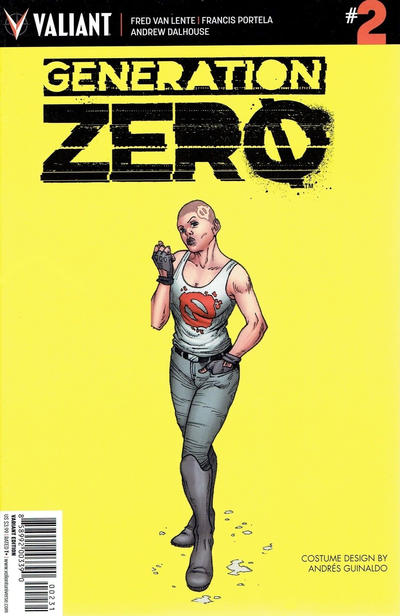 Cover for Generation Zero (Valiant Entertainment, 2016 series) #2 [Cover C - Andres Guinaldo]
