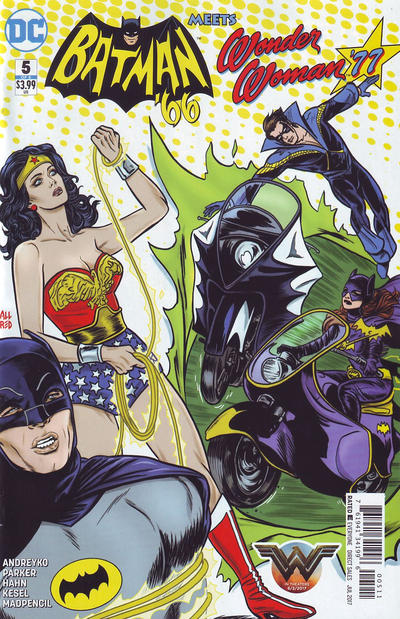 Cover for Batman '66 Meets Wonder Woman '77 (DC, 2017 series) #5