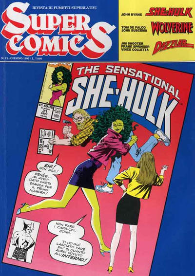 Cover for Super Comics (Max Bunker Press, 1990 series) #21