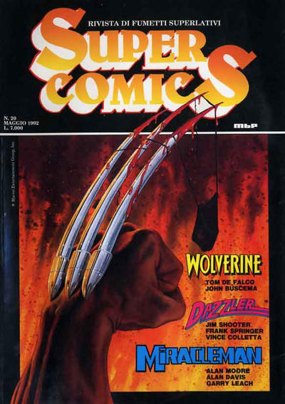 Cover for Super Comics (Max Bunker Press, 1990 series) #20
