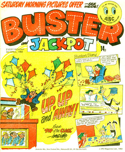 Cover for Buster (IPC, 1960 series) #3 April 1982 [1108]