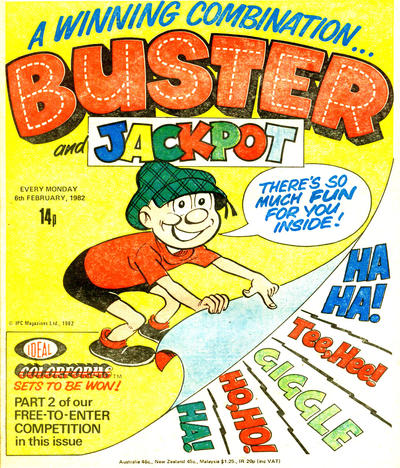 Cover for Buster (IPC, 1960 series) #6 February 1982 [1100]
