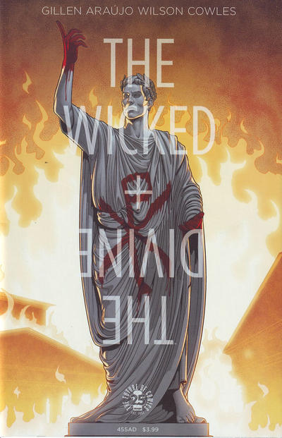 Cover for The Wicked + The Divine 455AD (Image, 2017 series) [Cover A - Jamie McKelvie]