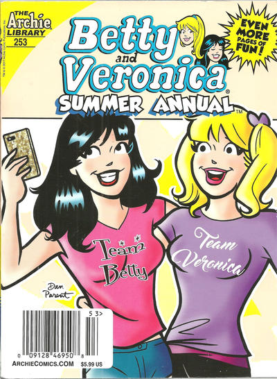 Cover for Betty & Veronica (Jumbo Comics) Double Digest (Archie, 1987 series) #253 [Newsstand]