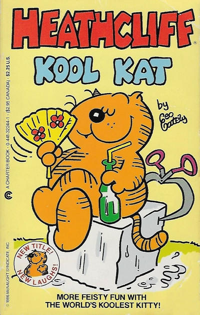 Cover for Heathcliff Kool Kat (Berkley Books, 1986 series) 