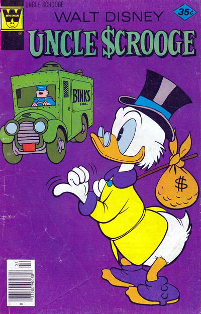 Cover for Walt Disney Uncle Scrooge (Western, 1963 series) #151 [Whitman]
