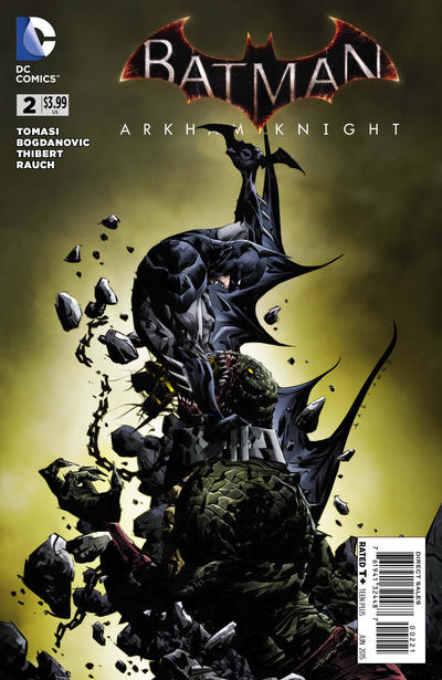 Cover for Batman: Arkham Knight (DC, 2015 series) #2 [Jae Lee Cover]