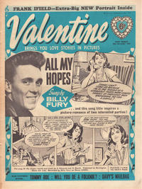 Cover Thumbnail for Valentine (IPC, 1957 series) #30 November 1963