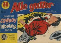 Cover Thumbnail for Alle Gutters Serieblad (Halvorsen & Larsen, 1952 series) #38/1953