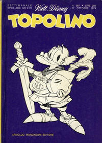 Cover Thumbnail for Topolino (Mondadori, 1949 series) #987