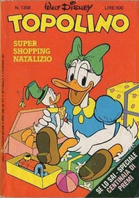 Cover Thumbnail for Topolino (Mondadori, 1949 series) #1358
