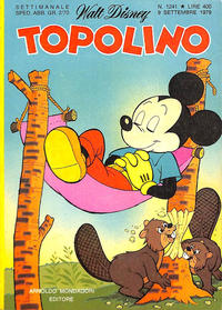 Cover Thumbnail for Topolino (Mondadori, 1949 series) #1241