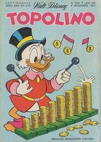 Cover Thumbnail for Topolino (Mondadori, 1949 series) #1041