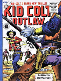 Cover Thumbnail for Kid Colt Outlaw (Thorpe & Porter, 1950 ? series) #22