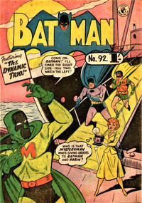 Cover Thumbnail for Batman (K. G. Murray, 1950 series) #92