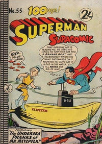 Cover Thumbnail for Superman Supacomic (K. G. Murray, 1959 series) #55