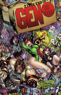 Cover Thumbnail for Gen 13 (Image, 1995 series) #1 [Cover 1-F - GEN13 Goes Madison Avenue]