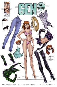Cover Thumbnail for Gen 13 (Image, 1995 series) #1 [Cover 1-J - All Dolled Up]