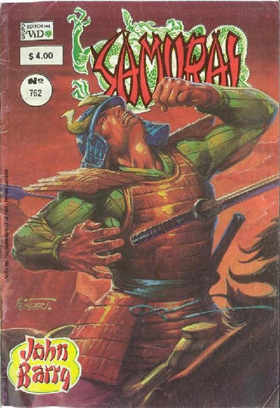 Cover for Samurai (Editora Cinco, 1980 series) #762
