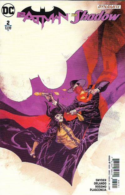 Cover for Batman / Shadow (DC, 2017 series) #2 [Riley Rossmo Cover]