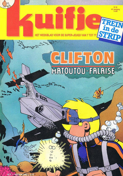 Cover for Kuifje (Le Lombard, 1946 series) #32/1989