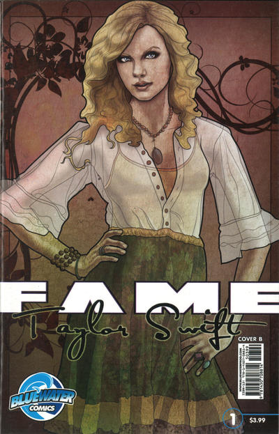 Cover for Fame Taylor Swift (Bluewater / Storm / Stormfront / Tidalwave, 2010 series) #1 [Cover B]