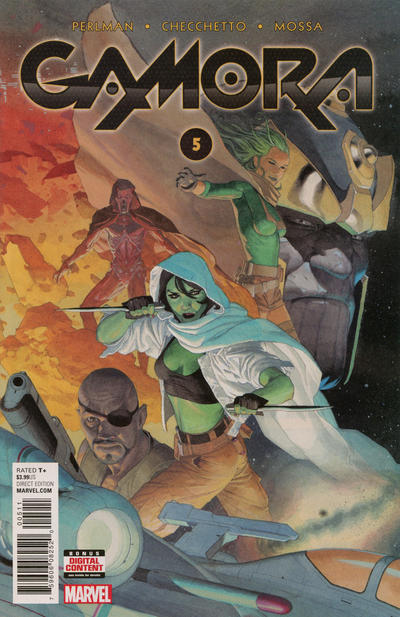Cover for Gamora (Marvel, 2017 series) #5