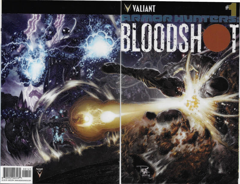 Cover for Armor Hunters: Bloodshot (Valiant Entertainment, 2014 series) #1 [Cover B - Chromium Cover]