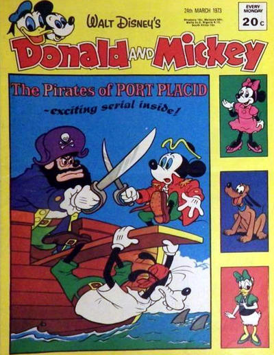 Cover for Donald and Mickey (IPC, 1972 series) #54 [Overseas Edition]