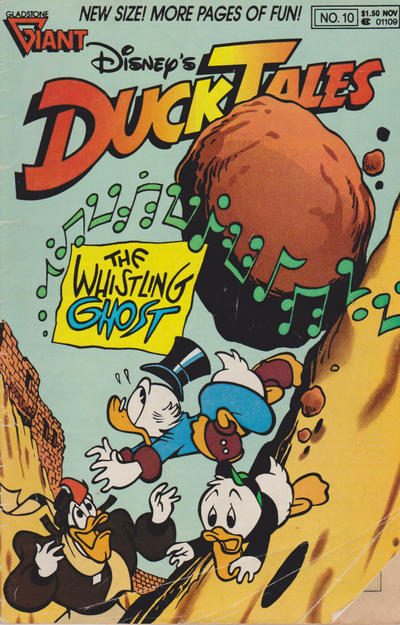 Cover for Disney's DuckTales (Gladstone, 1988 series) #10 [Newsstand]