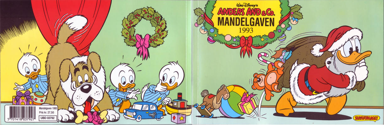 Cover for Anders And & Co. mandelgaven (Egmont, 1961 series) #1993