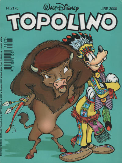 Cover for Topolino (Disney Italia, 1988 series) #2175