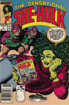 Cover for The Sensational She-Hulk (Marvel, 1989 series) #2 [Newsstand]