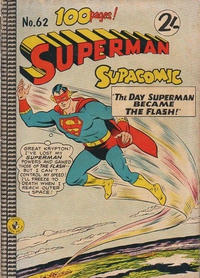 Cover Thumbnail for Superman Supacomic (K. G. Murray, 1959 series) #62
