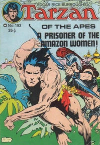Cover Thumbnail for Edgar Rice Burroughs Tarzan of the Apes [cent covers] (Thorpe & Porter, 1971 series) #193