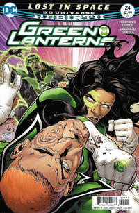 Cover Thumbnail for Green Lanterns (DC, 2016 series) #24 [Brad Walker / Drew Hennessy Cover]