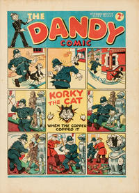 Cover Thumbnail for The Dandy Comic (D.C. Thomson, 1937 series) #17