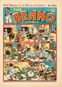 Cover Thumbnail for The Beano Comic (D.C. Thomson, 1938 series) #127