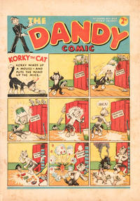 Cover Thumbnail for The Dandy Comic (D.C. Thomson, 1937 series) #22