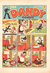 Cover Thumbnail for The Dandy Comic (D.C. Thomson, 1937 series) #25