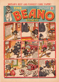 Cover Thumbnail for The Beano Comic (D.C. Thomson, 1938 series) #133