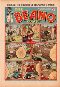 Cover Thumbnail for The Beano Comic (D.C. Thomson, 1938 series) #136